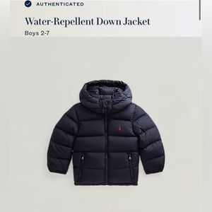 Boys Water-Repellent Down Jacket 4T